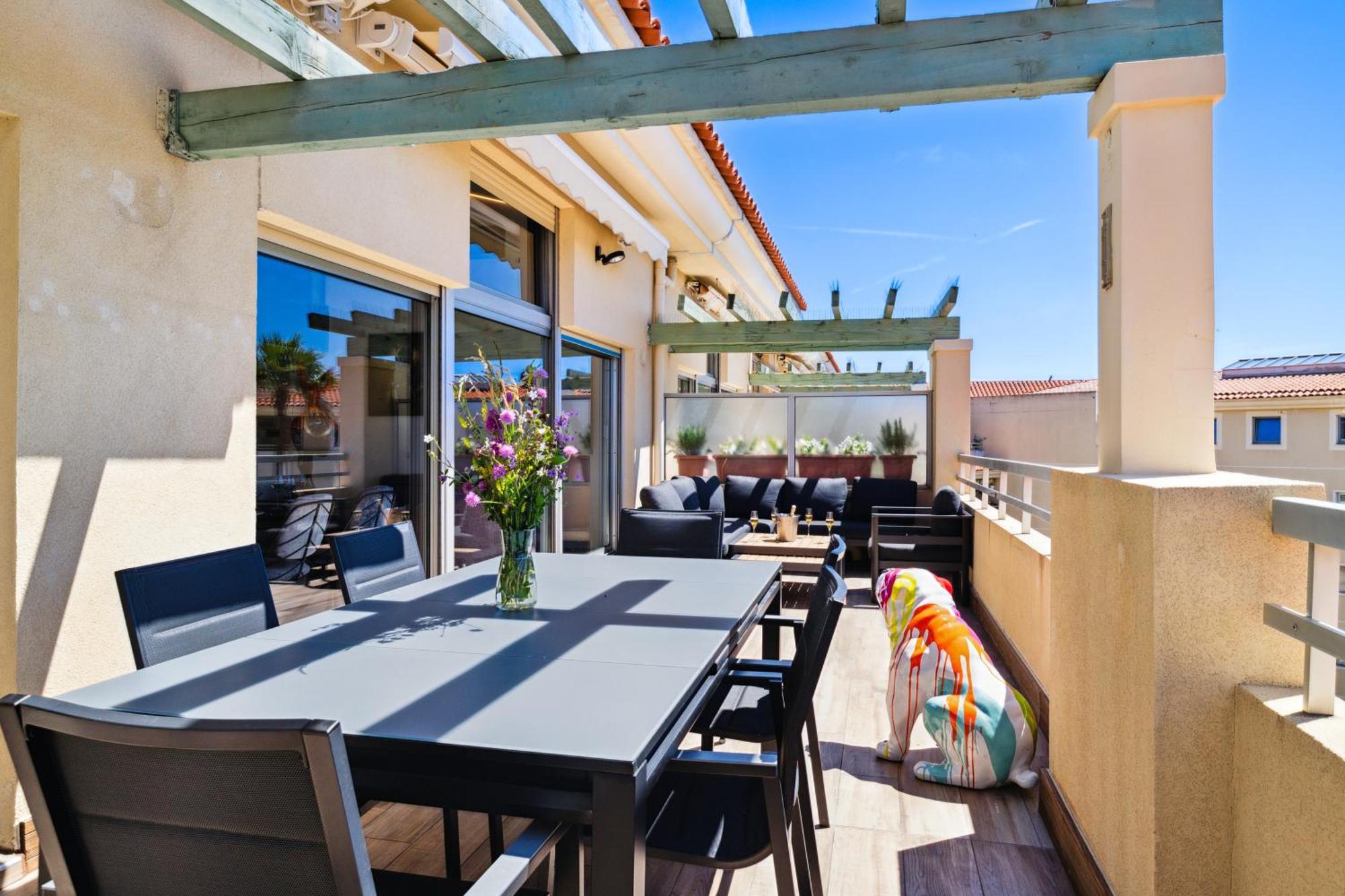Duplex Villa Les Pins 89M2 Et Terrasse 30M2 アンティーブ エクステリア 写真